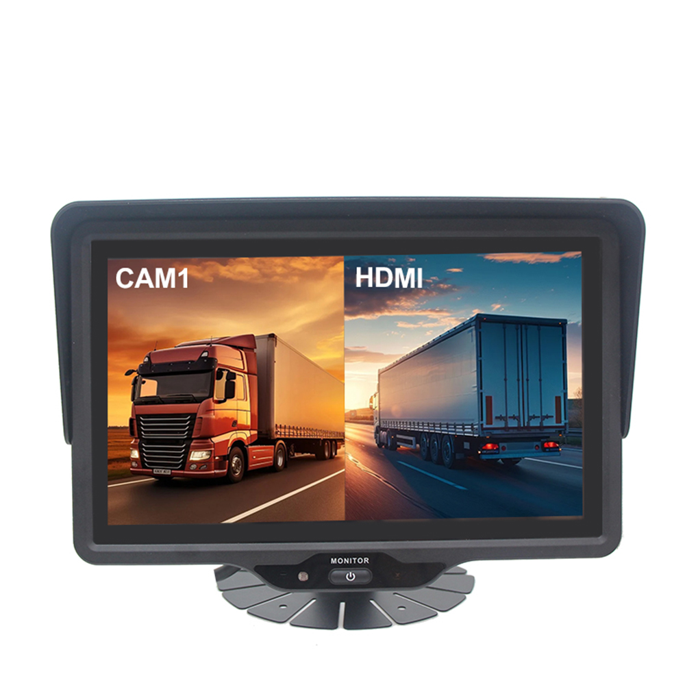 Split View Monitor 10.1” 2CH Split view 1080P Monitor Support HDMI,HDMI/VGA Monitors